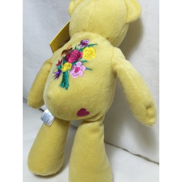 USPS Love Bouquet Stamp Bear Bean Plush Heart NEW - Picture 7 of 10